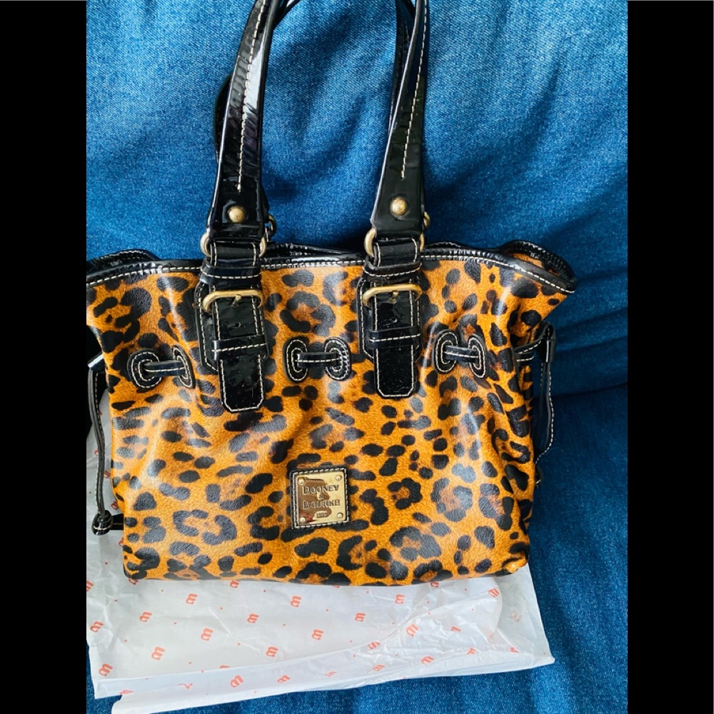 Dooney and Bourke Leopard Print Bag Nwt list $350